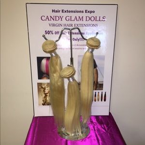 3 bundles of color #613 wefts for sale. New